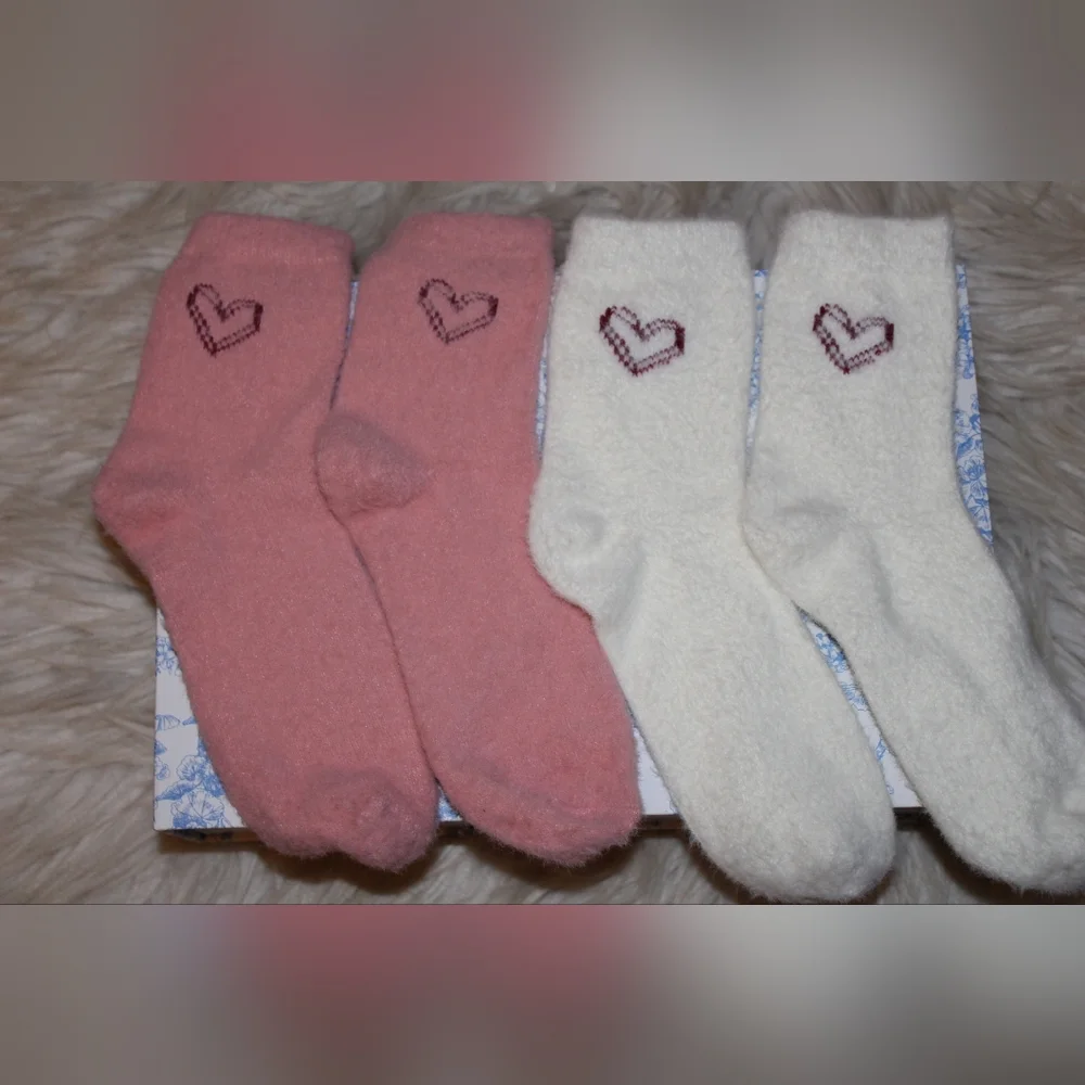 Sweetheart Cozy Socks (2-Pair Set)